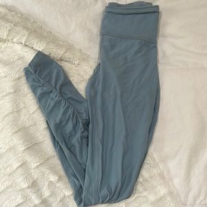 Lulu lemon steel blue leggings